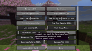 Settings Menu