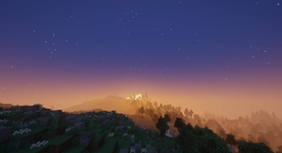 And a sunset view!