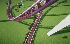 Dyable base and rail colors
