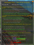 Player answered