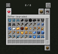 All block/item in Better Upgraded in créative menu