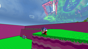 A Custom Map with some mods and the blocks