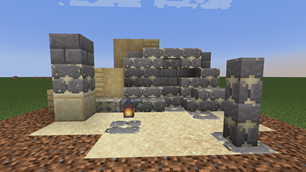 sandy stone bricks showcase