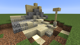 sandy cobblestone showcase