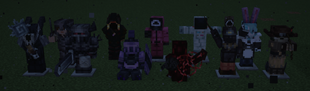 Modded Armor on Mannequins