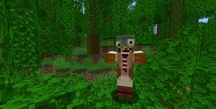Zombie variant of jungles biomes