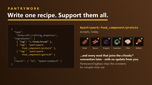 Write one recipe. Support them all.