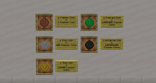 5 Values of Coins
