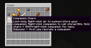 Charm found in chest!