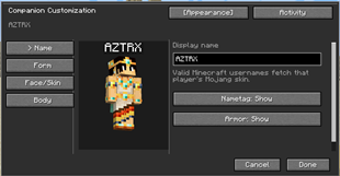 Customization!