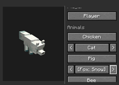 Example of Snow Fox