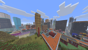 CityWorld skyline