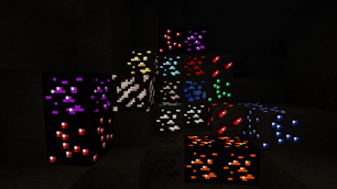 All glowing ores