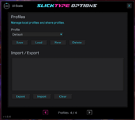 [Profiles] Options