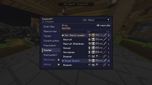 Village Roster - With Epic Knights