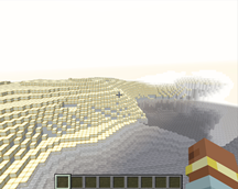 WHite biome preview (looks kinda heaven)