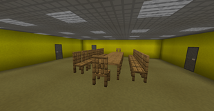 The Afterparty chair room