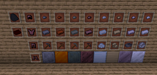 New Materials and Items