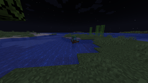 Drowned with a crossbow