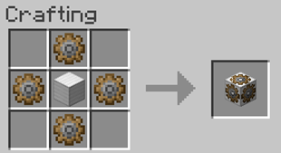 Siege Gate Controller = LOTR gears + Iron block