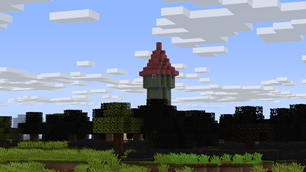 Evil Wizard Tower in Ominous Forest