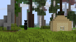 GIANT ENDERMAN!!!