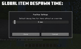Set Global Despawn Times