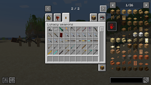 Lunacy weapons