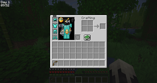 Items equipped in the slots