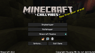 A beautiful menu
