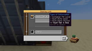 New Display Link Types (Vault Tier & Size)