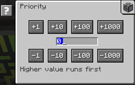 Set Priority from the CPU Screen