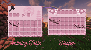 Smithing Table + Hopper