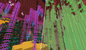 upside down forest
