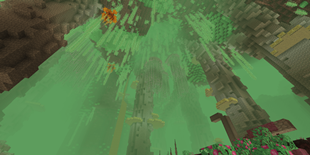upside down forest