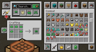 Crafting and Searching in NeoForge