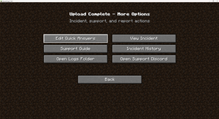 Upload complete more options V5.0.0