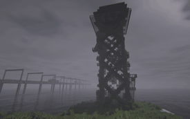 Watch-tower with Bridge.