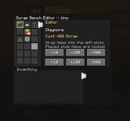 Scrap Bench Editor