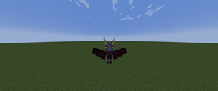 Vampire Bat Flying