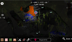 cave with grass