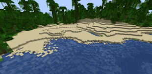 Extremely Eroded Beach
