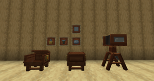All three blocks, with the camera and darkroom opened up