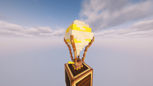 Hot Air Balloon Figurine