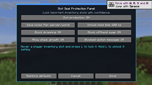 Slot Seal — Protected Inventory Slots