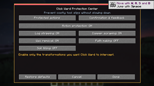 Click Ward — Interaction Protection