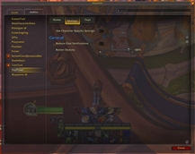 Options: Settings