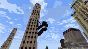 Symbiote Suit web zipping