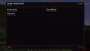 Spawn Dimensions