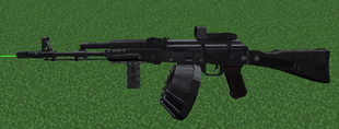 AK-74 with all russian attachments